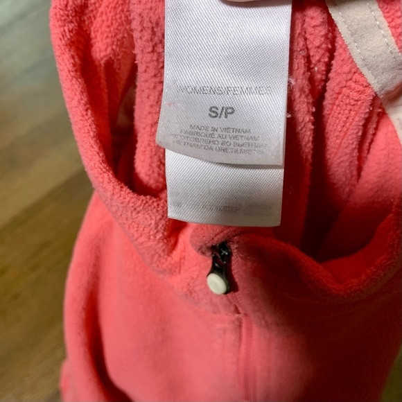 THE NORTH FACE WOMENS SMALL CORAL BASE LAYER THERMAL FLEECE COLLAR 1/4 ZIP - Picture 6 of 11